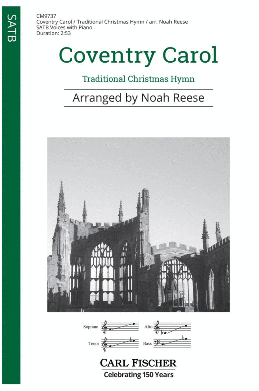 Coventry Carol Coventry Carol 4-Part scores gallery preview page 1