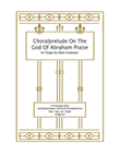 Choralprelude on The God of Abraham Praise for organ by Mark Andersen