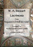 Lacrimosa (from Requiem in D minor, K. 626) for String Quartet