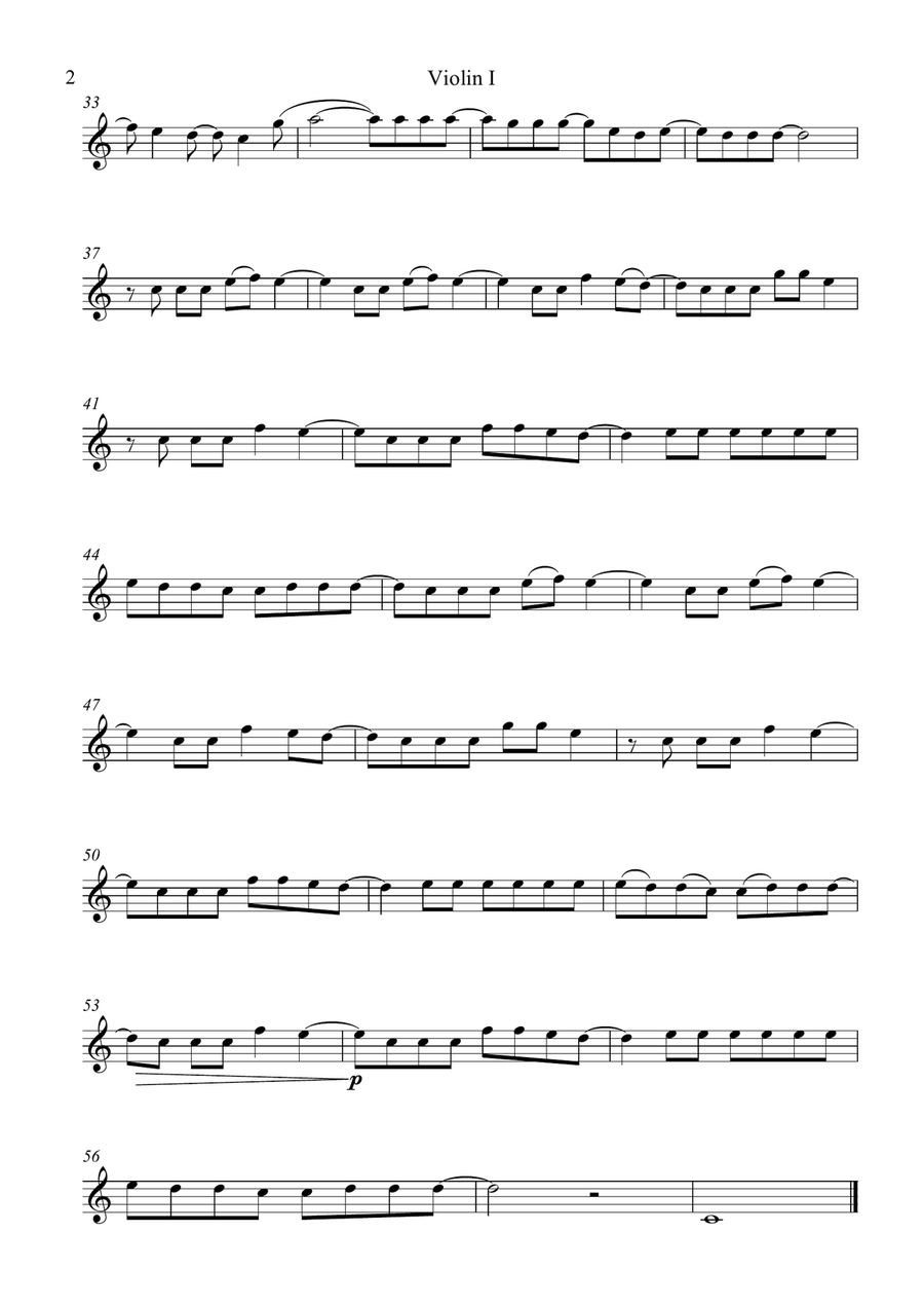 Someone You Loved Someone You Loved String Quartet scores gallery preview page 4