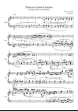 Theme in d with variations