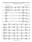 Entrance of Pachacutec to the Koricancha, Op7 for 6 trumpets