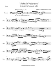 Solo for Velayarse, Op3 (bassoon solo version)