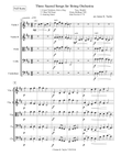 Three Sacred Songs for String Orchestra