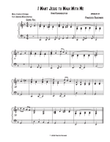 I Want Jesus to Walk With Me (Hymn Reharmonized)