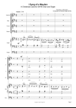 I Syng of a Mayden - A Christmas Carol for SATB Choir and Organ