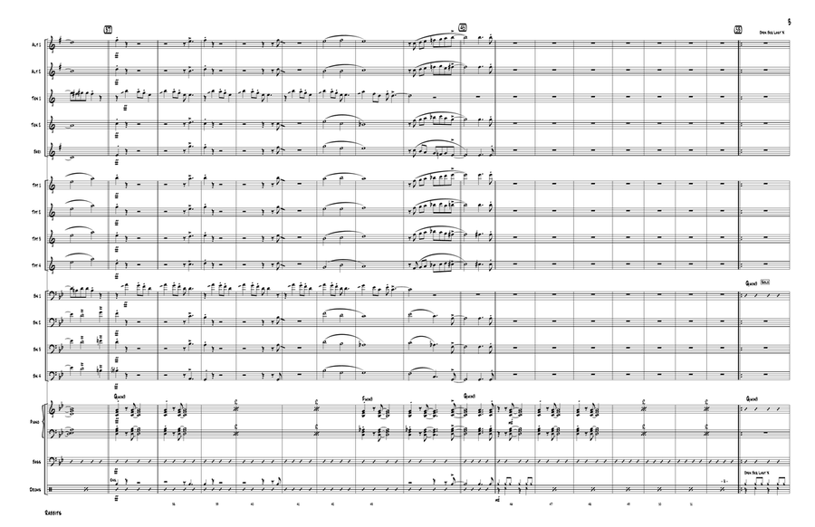 Young Rabbits Young Rabbits Jazz Ensemble scores gallery preview page 3