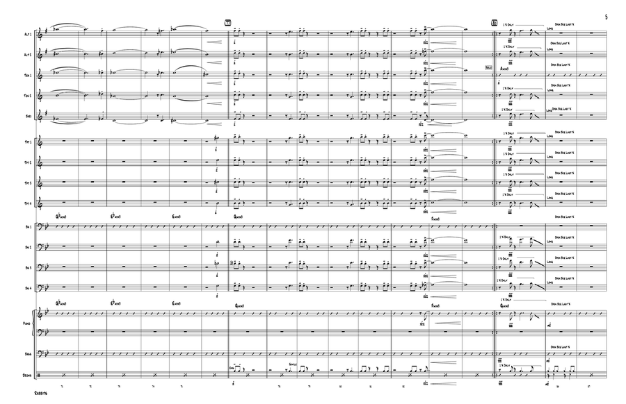 Young Rabbits Young Rabbits Jazz Ensemble scores gallery preview page 5