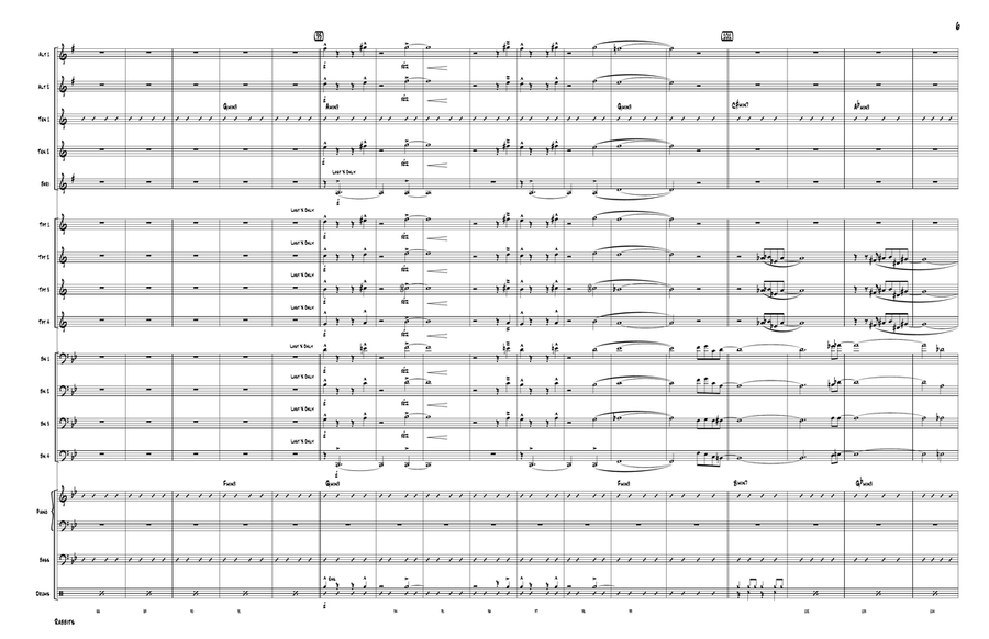 Young Rabbits Young Rabbits Jazz Ensemble scores gallery preview page 6