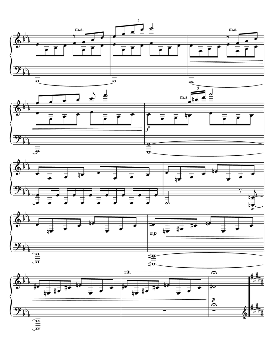 Poly Piece Poly Piece Piano Solo scores gallery preview page 5