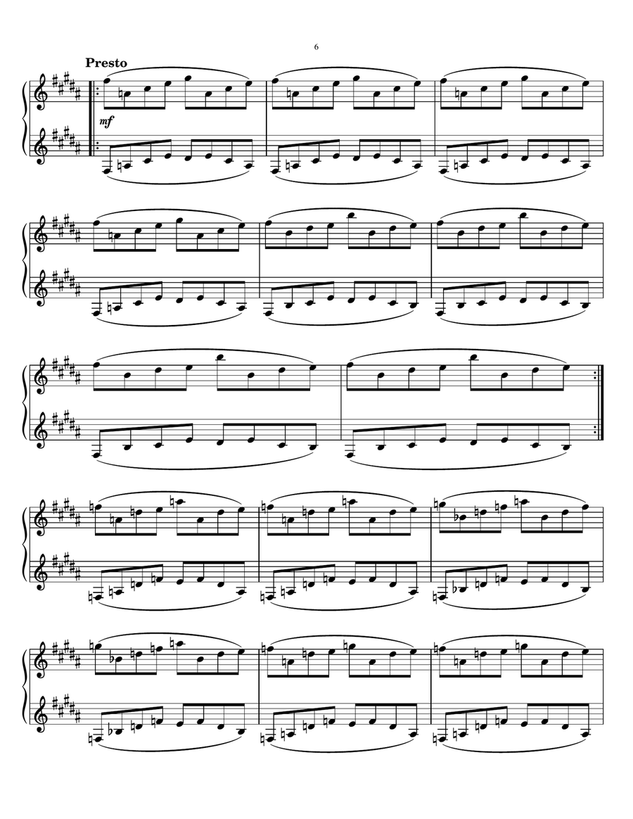 Poly Piece Poly Piece Piano Solo scores gallery preview page 6