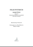 Sanctus (The vision of Isaiah) Opus 73