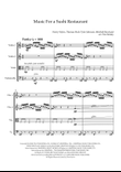Music For A Sushi Restaurant