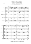 Tuba Smarties (for brass quintet version)