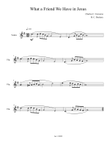 What a Friend We Have in Jesus (Violin Solo) mini preview