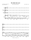 Be Still, My Soul - Solo, SATB Voice, Piano