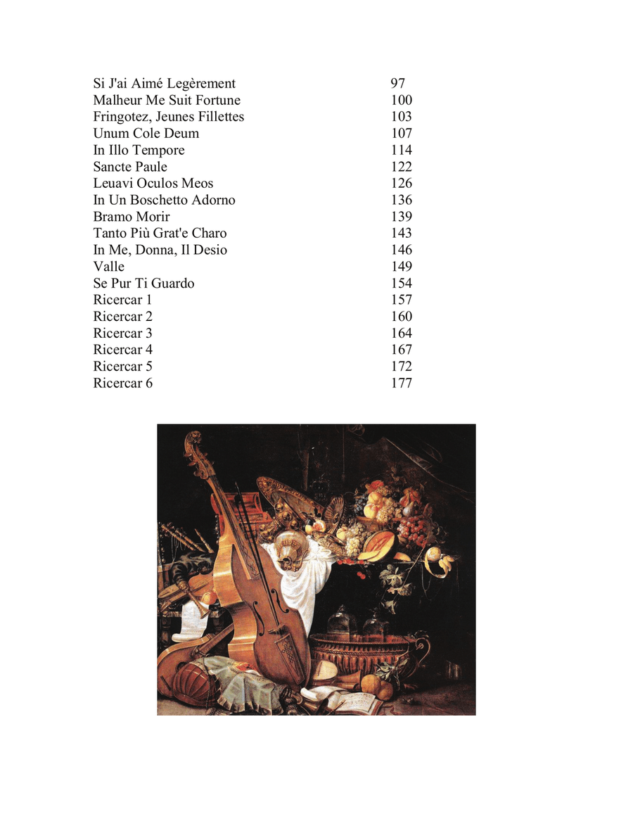 Antonio Rotta Intabolatura de Lauto Lute Music of the Renaissance for Low G Ukulele Lute scores gallery preview page 3