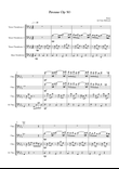 Faure’s Pavane Op50