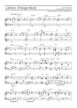 Brahms' Lullaby (Jazz ver.) [Piano solo / Intermediate level]