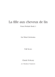 La fille aux cheveux de lin (The Girl With The Flaxen Hair) [Arrangement for concert band]
