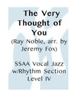 The Very Thought Of You