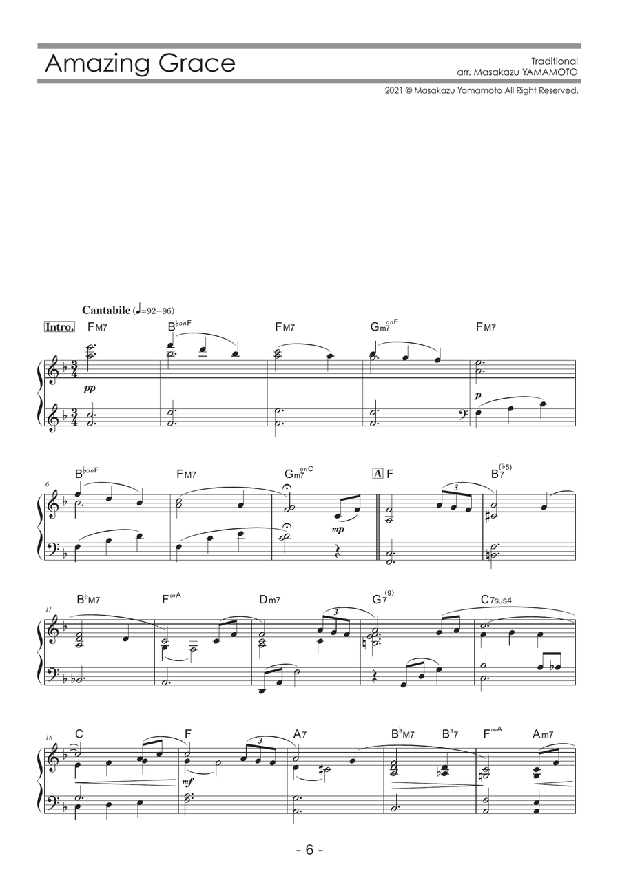 Christmas Piano Arrangement Collection Vol.2 [Piano solo / intermediate or advanced] Piano Solo scores gallery preview page 6