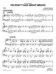We Don't Talk About Bruno (from Encanto) (arr. Rick Stitzel) - Piano