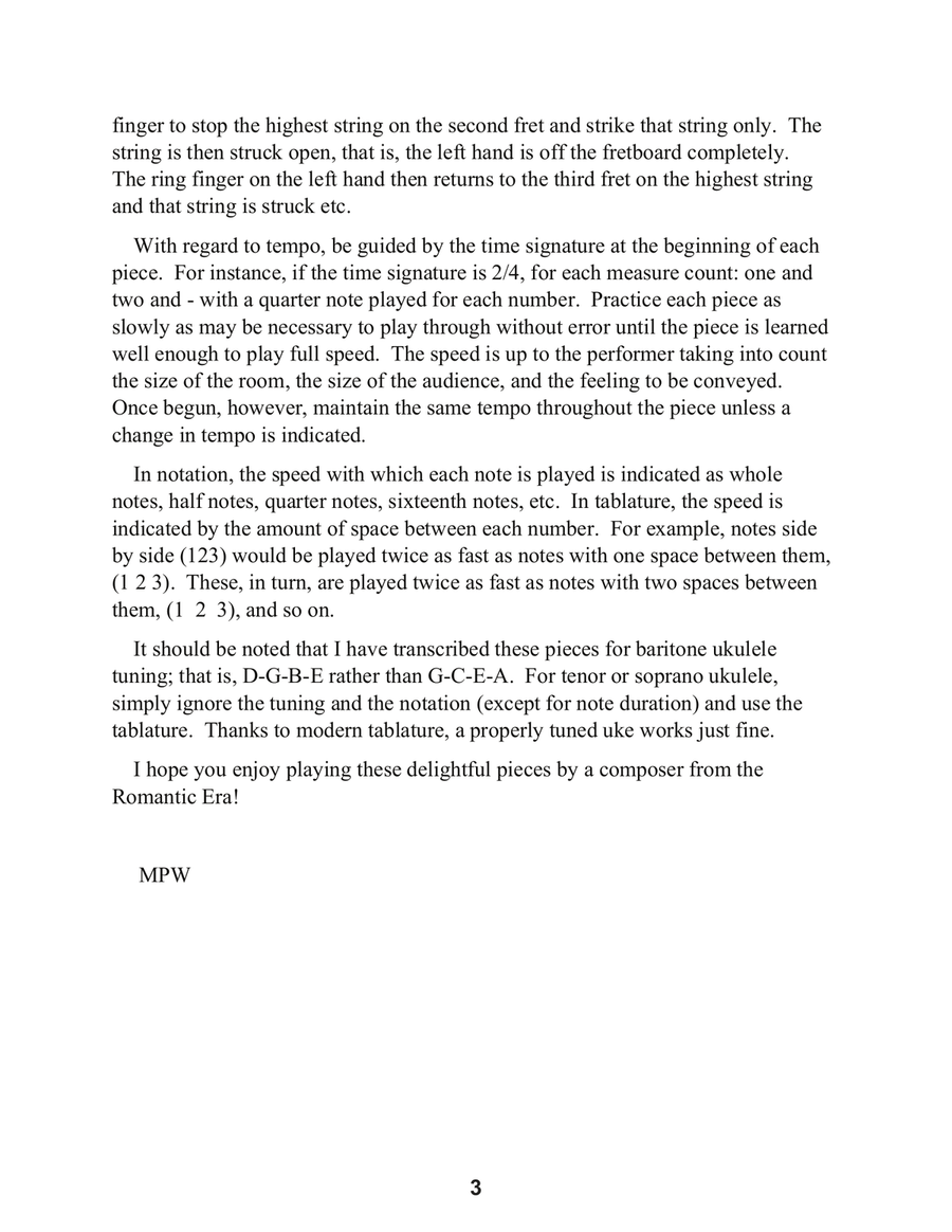 Pietro Paolo Borrono Songs and Dances From the Renaissance For Low G Ukulele Ukulele scores gallery preview page 4