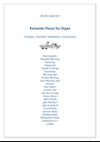 Romantic Pieces for Organ
