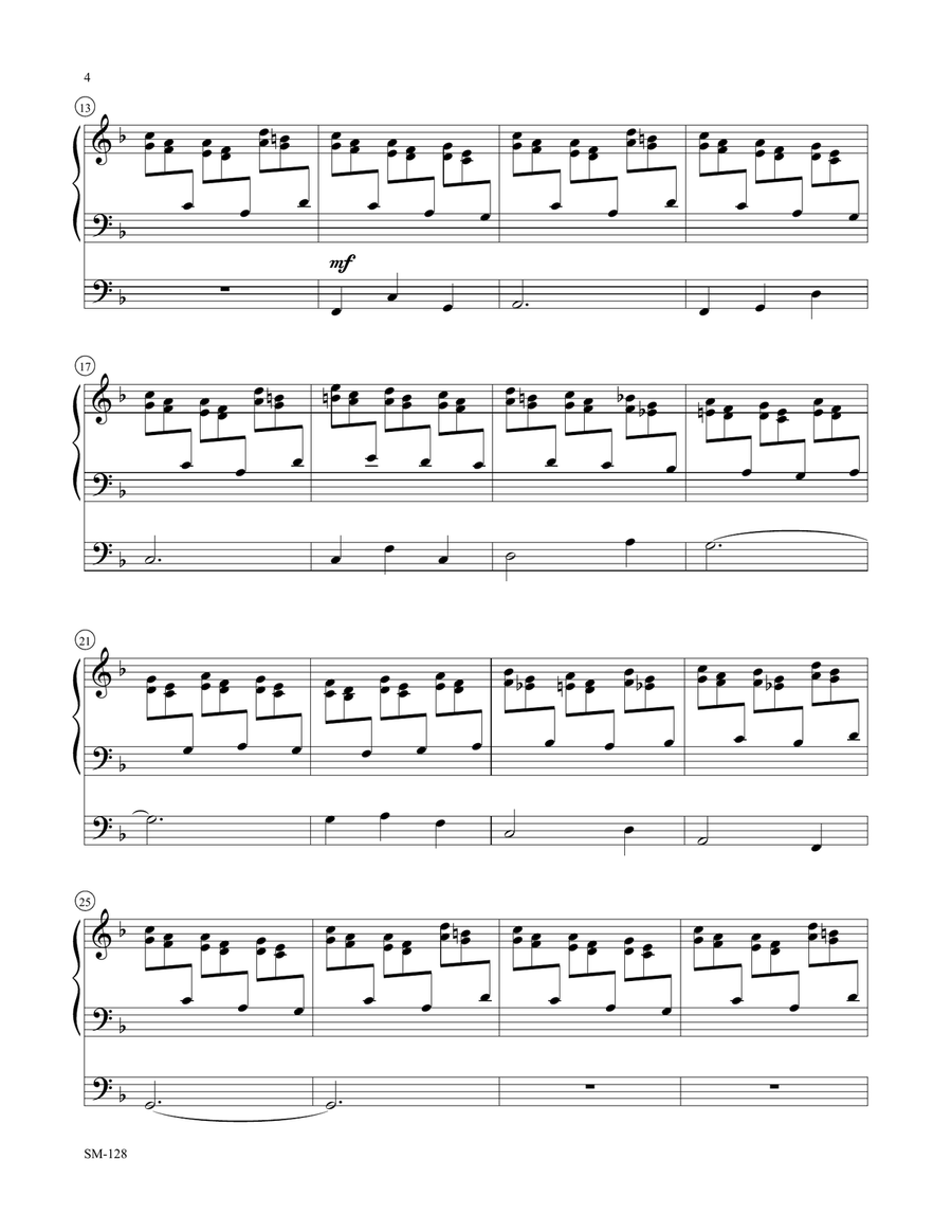 Toccata Joyeuse Organ Solo scores gallery preview page 4