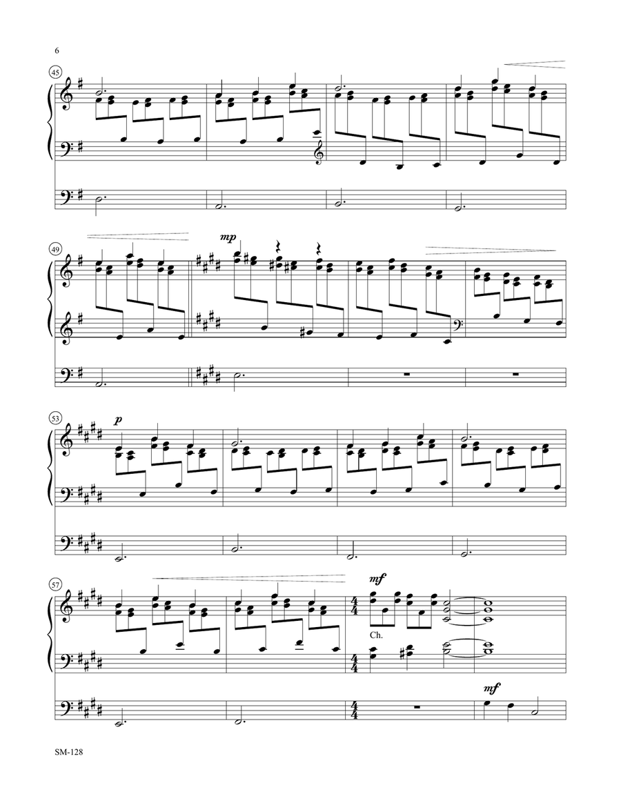 Toccata Joyeuse Organ Solo scores gallery preview page 6