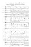 “Bossa Bravado”; Allegretto in Bb Minor for Jazz Ensemble, Cellos, Percussion & Chorus