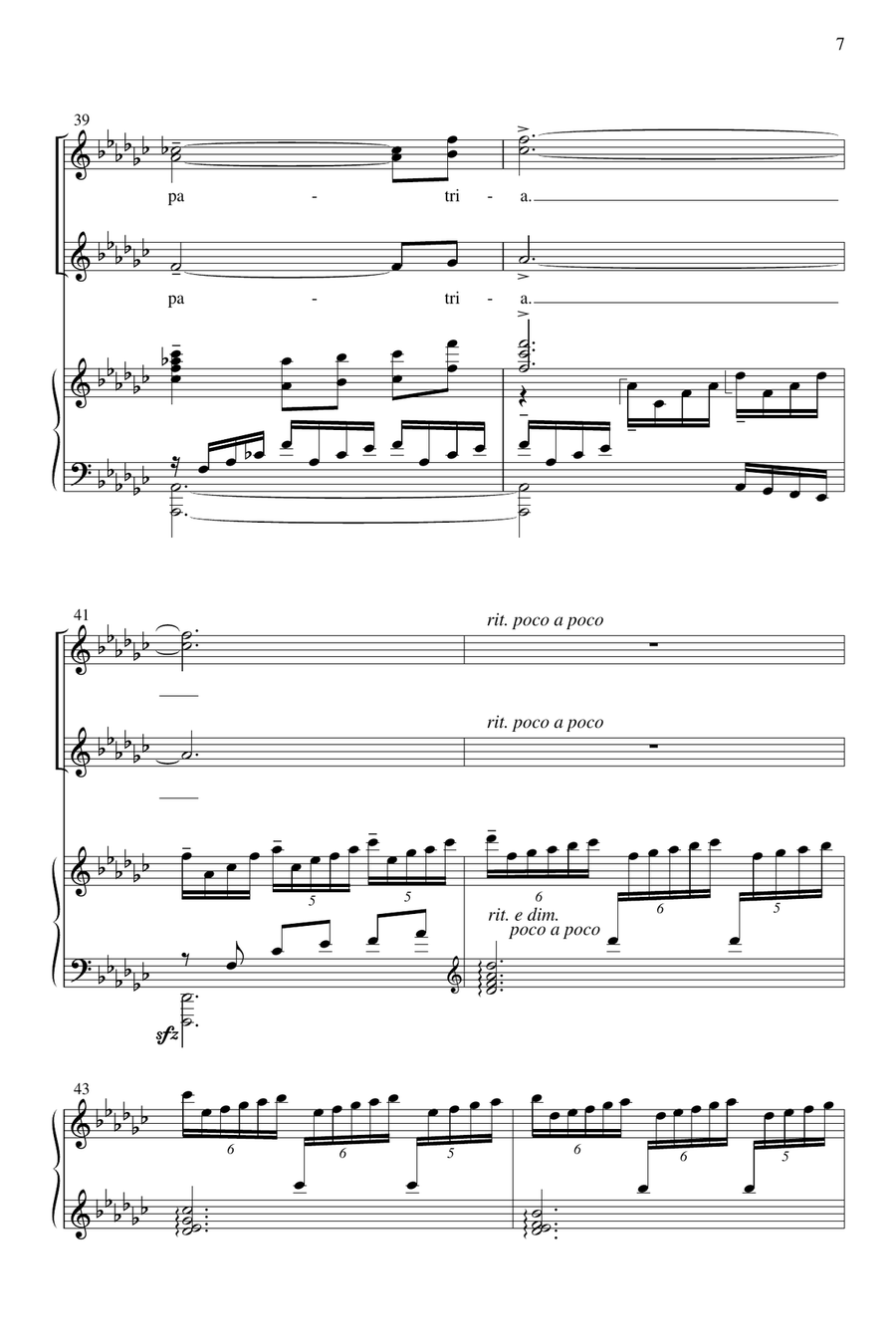 O Salutaris Hostia (Downloadable) SSA scores gallery preview page 6