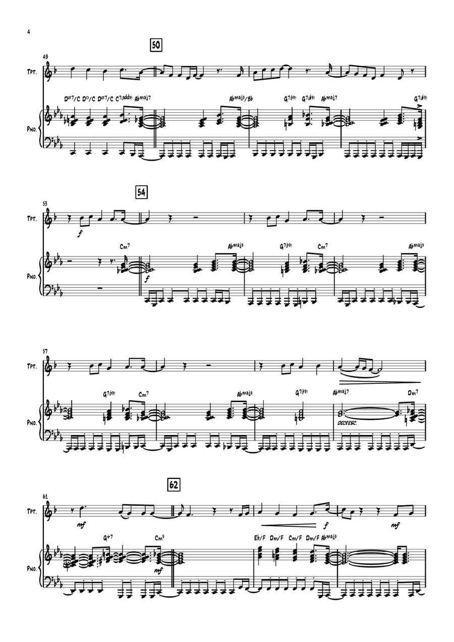Turn Your Love Around Turn Your Love Around B-Flat Trumpet scores gallery preview page 4