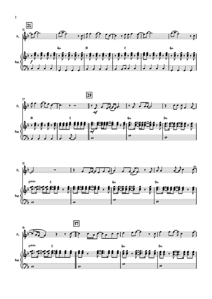 When Love Takes Over When Love Takes Over Flute Solo scores gallery preview page 2