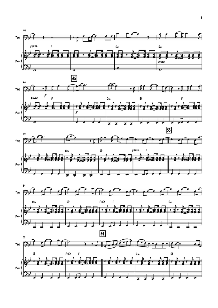 When Love Takes Over When Love Takes Over Piano scores gallery preview page 3