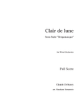 Clair de Lune (Moonlight) [Arrangement for concert band]