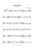 Swan Lake for Viola Solo