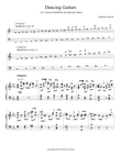 Dancing Guitars-for 5-octave handbells and optional chimes - Score Only