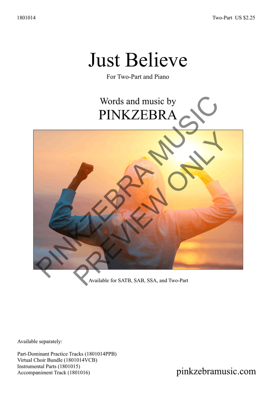 Just Believe (Two-Part) Just Believe (Two-Part) 2-Part scores gallery preview page 2