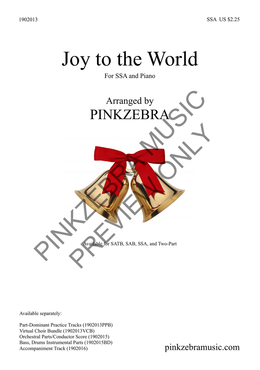 Joy to the World (SSA) Joy to the World (SSA) SSA scores gallery preview page 2