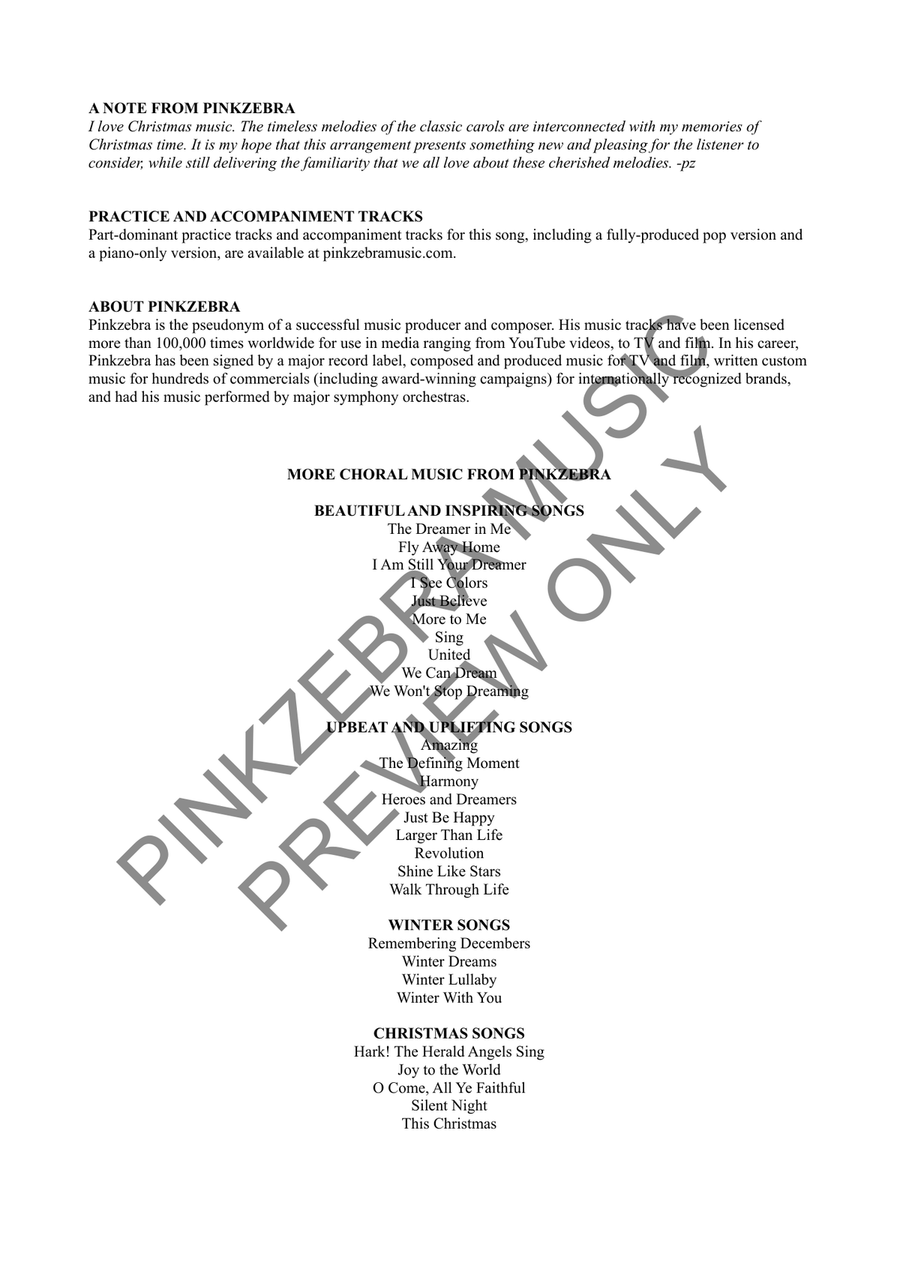 Joy to the World (SSA) Joy to the World (SSA) SSA scores gallery preview page 3