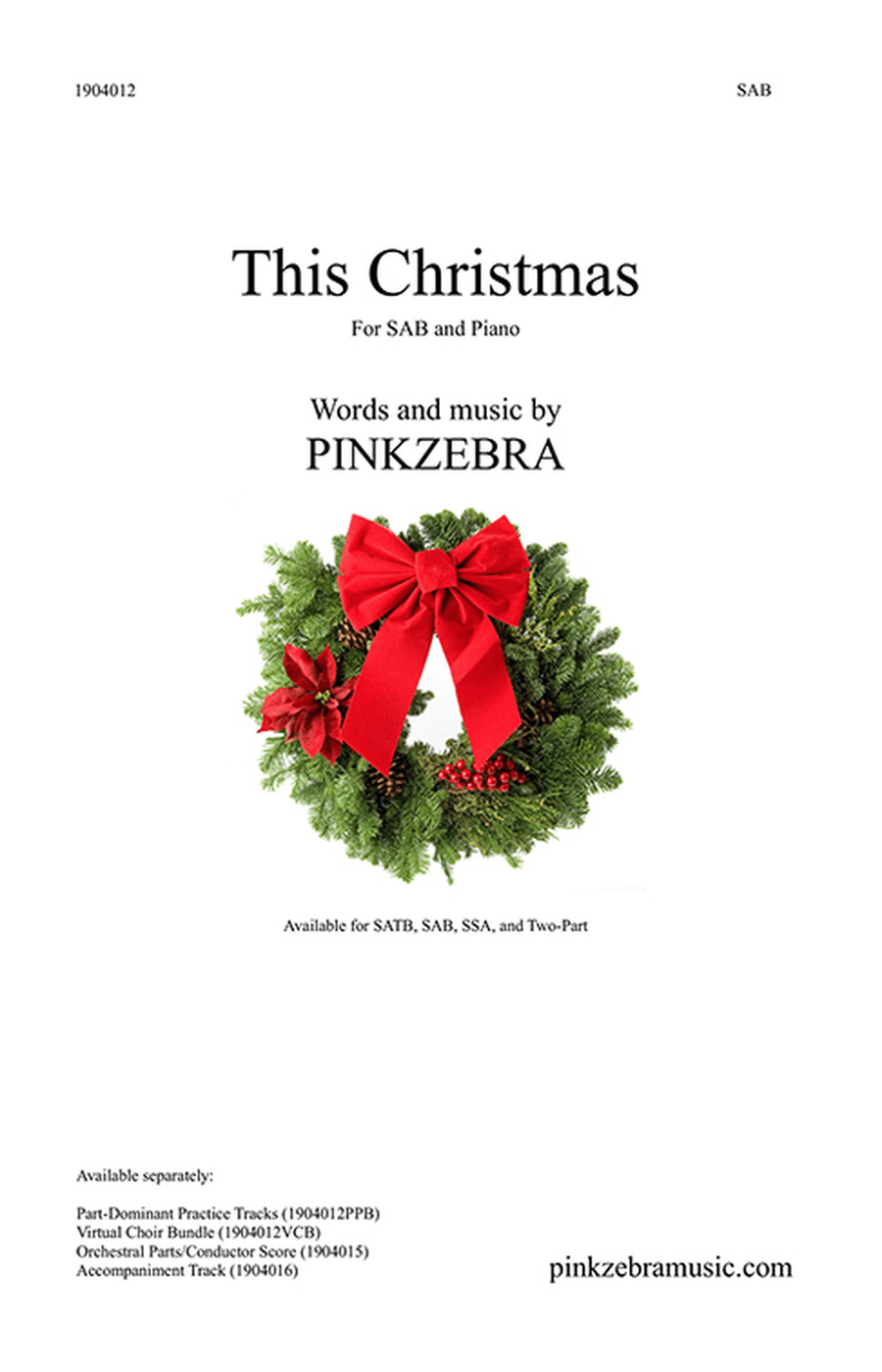 This Christmas (SAB) This Christmas (SAB) 3-Part scores gallery preview page 1
