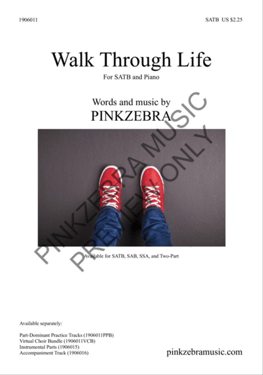 Walk Through Life (Instrumental Parts) (TTB Only) TTB scores gallery preview page 2