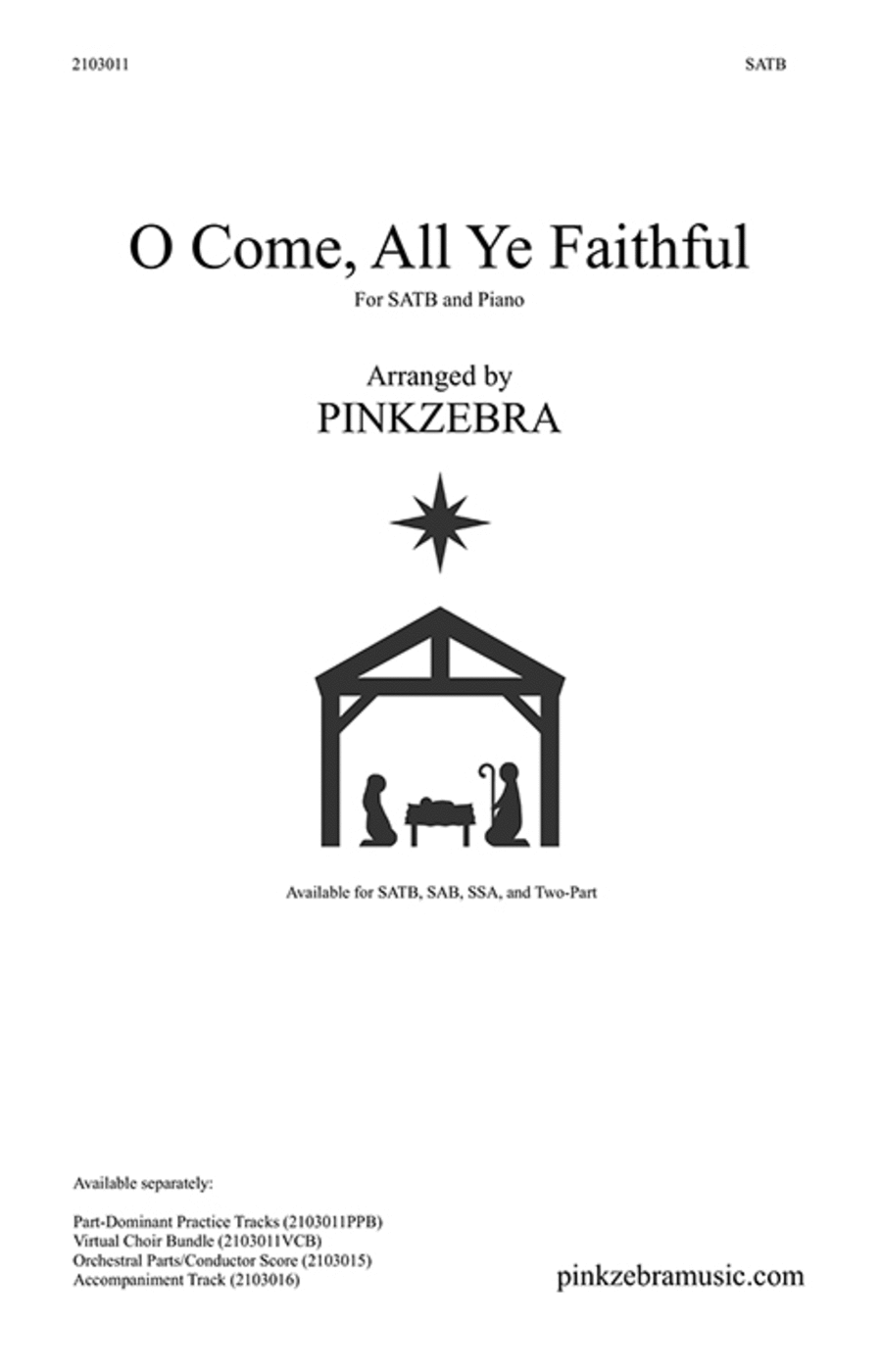 O Come, All Ye Faithful (Instrumental Parts) (Bass, Drums Only) Choir scores gallery preview page 1