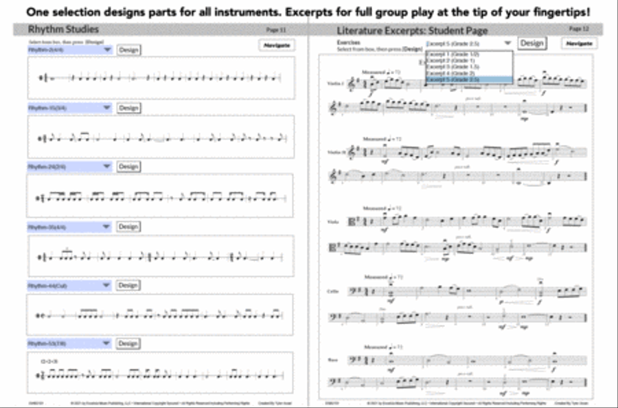 Director Designs (String Orchestra) String Orchestra scores gallery preview page 4