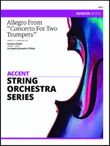 Allegro From 'Concerto For Two Trumpets' (Score)