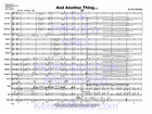 And Another Thing... (Score) Jazz Ensemble scores gallery preview page 3