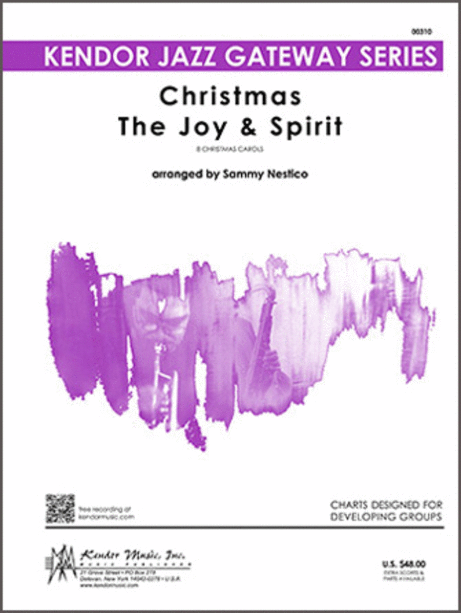 Christmas The Joy & Spirit (Full Score) Jazz Ensemble scores gallery preview page 1