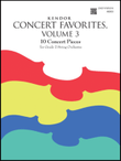 Kendor Concert Favorites, Volume 3 - 2nd Violin mini preview
